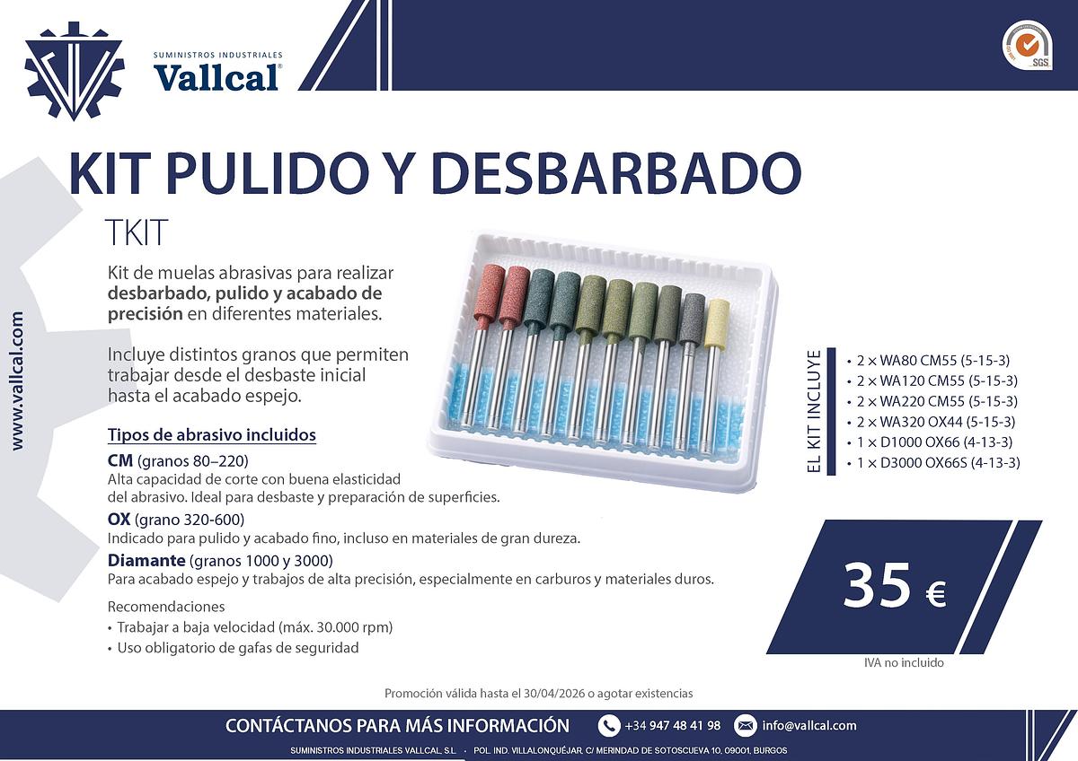 T-KIT Pulido y desbarbado