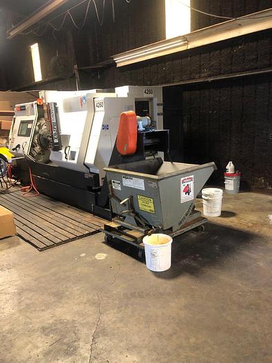 Used 2007 MAZAK QTN 450 II CNC Big Bore Turning Center