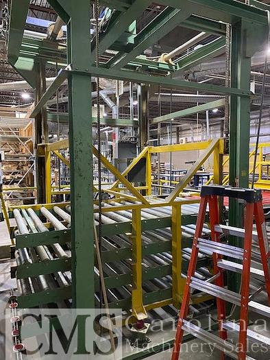 Used 1989 Burkle ODW  120/4 4 Opening Press w/ Auto Feeding and Unloading