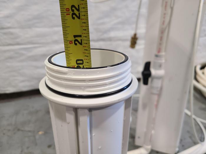 Used Disc Filter System B1-AZA Plating Chemical Tank Filtering