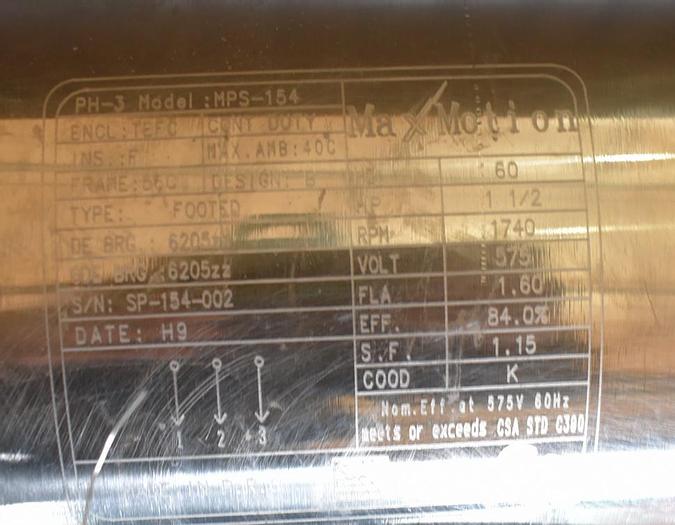 Used USED LIGHTNIN CLAMP-ON MIXER, 1.5 HP