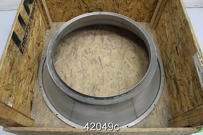 Used Meri CT-30 Conustrenner 150 UM Mesh Size Filter #42049