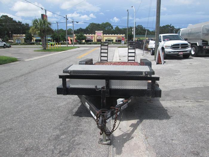 Used 2002 7x20 Anderson Equipment Trailer