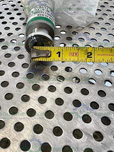 Used Sani Tech  STHT-WR-0500 74" Silicone Hose w/ 1/2" Sanitary Fitting to Threaded