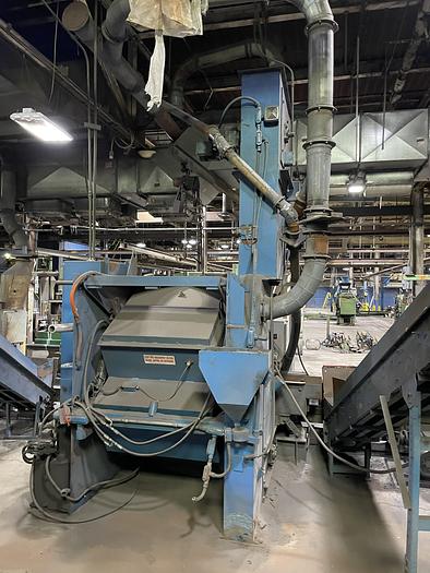 Used JET WHEEL BLAST MULTI-TUMBLER