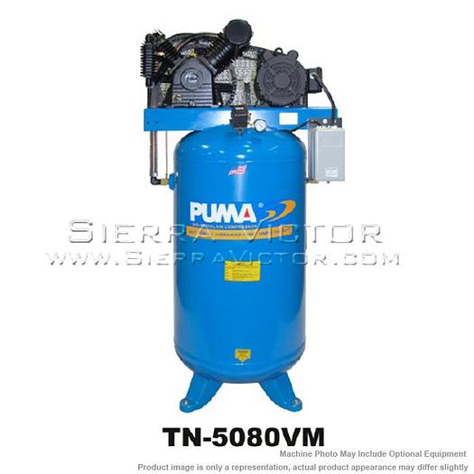 PUMA 5 HP Commercial 3-Phase Air Compressor TN-5080VM3