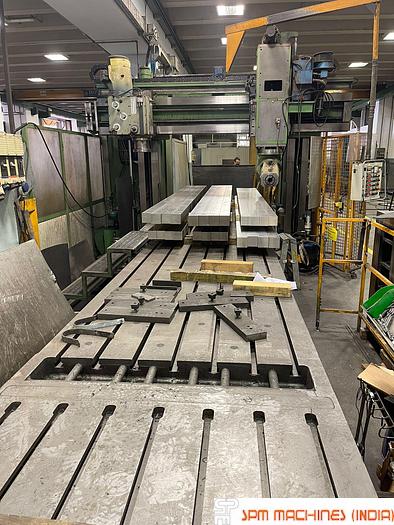 Used Butler Double Column Plano Miller 8m x 2m