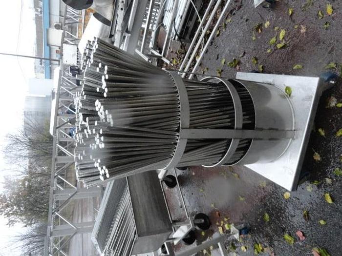 Used Stainless Steel Sticks, 1" Round