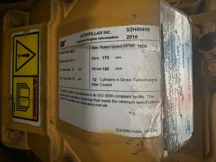 2009 Caterpillar 3512B