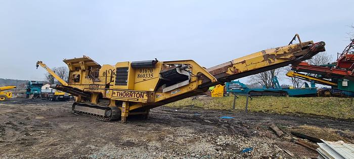 Used 2008 Extec  C12+ tracked jaw crusher