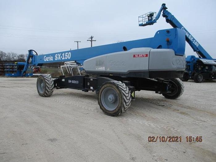 Used 2016 GENIE SX-150 4WD Diesel Straight Boom