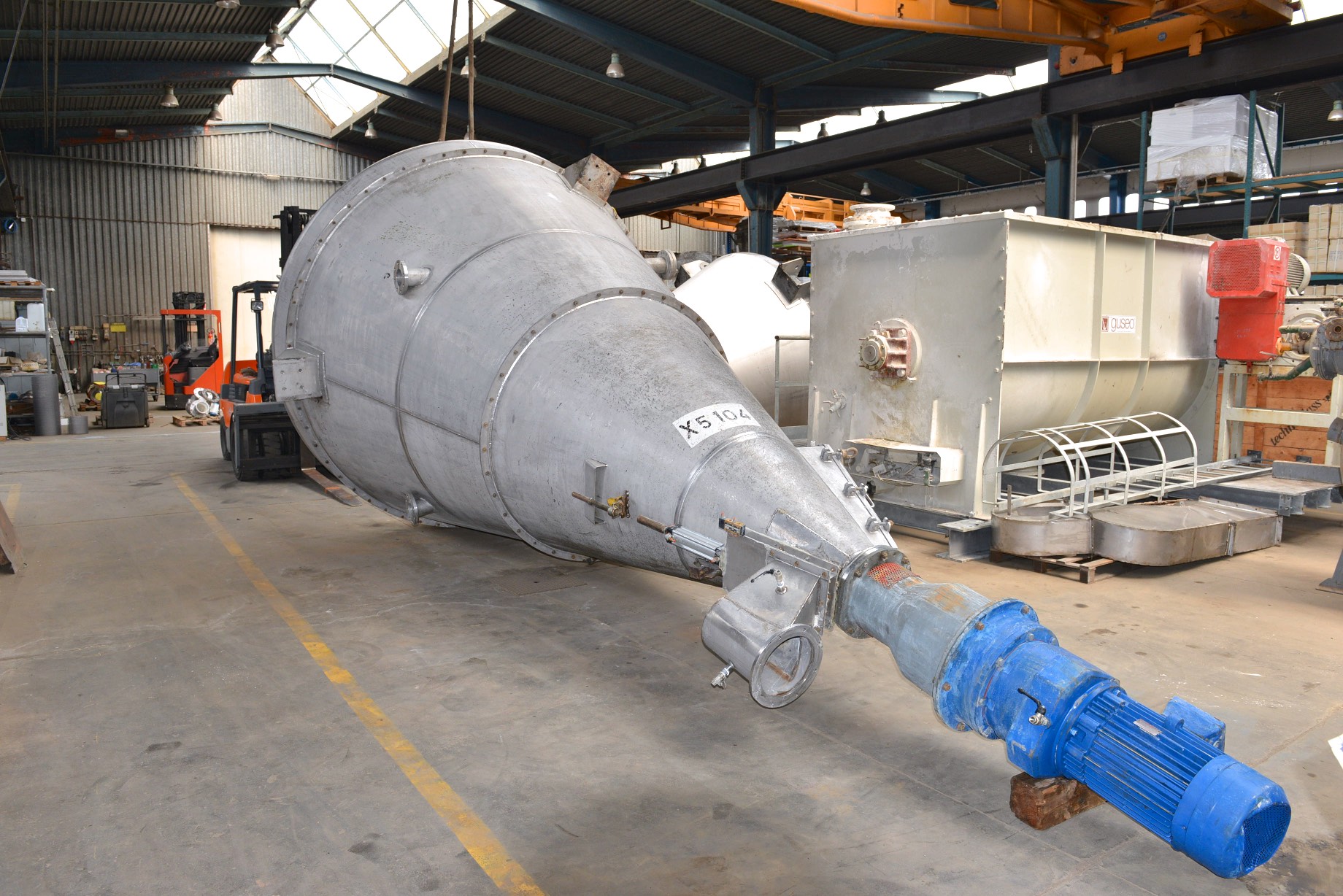 Used 13000 Liters GERIKE mixer