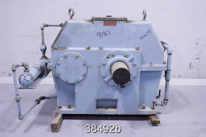 Used Lufkin S2212CH Gear Box with ITT Standard Shell and Tube Heat Exchanger, 3.576/1 Ratio #38492