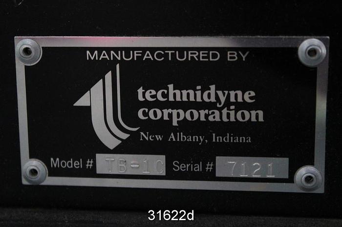 Used Technidyne TB-1C Technibright Brightness, Opacity, and Color Tester #31622
