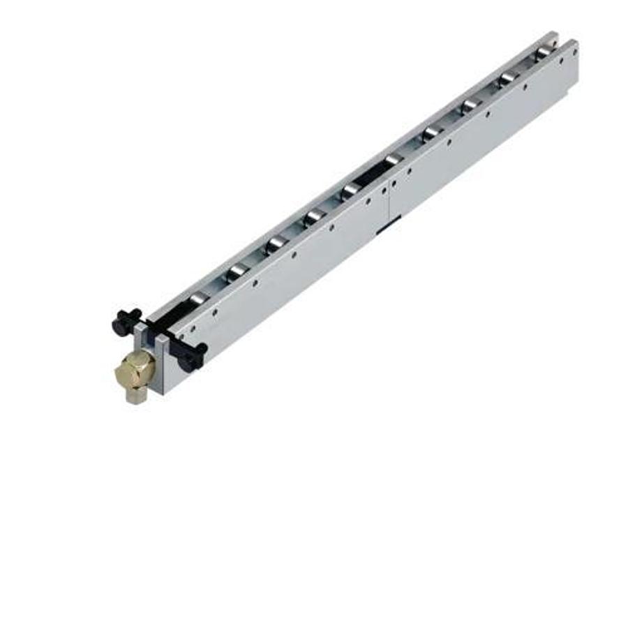 Roller bar with hydraulic lifting