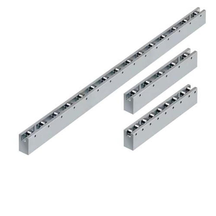 Roller conveyor without lifting