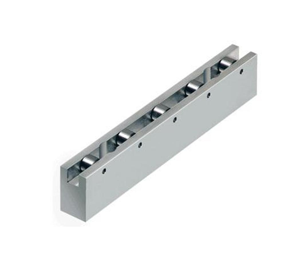 Roller conveyor without lifting