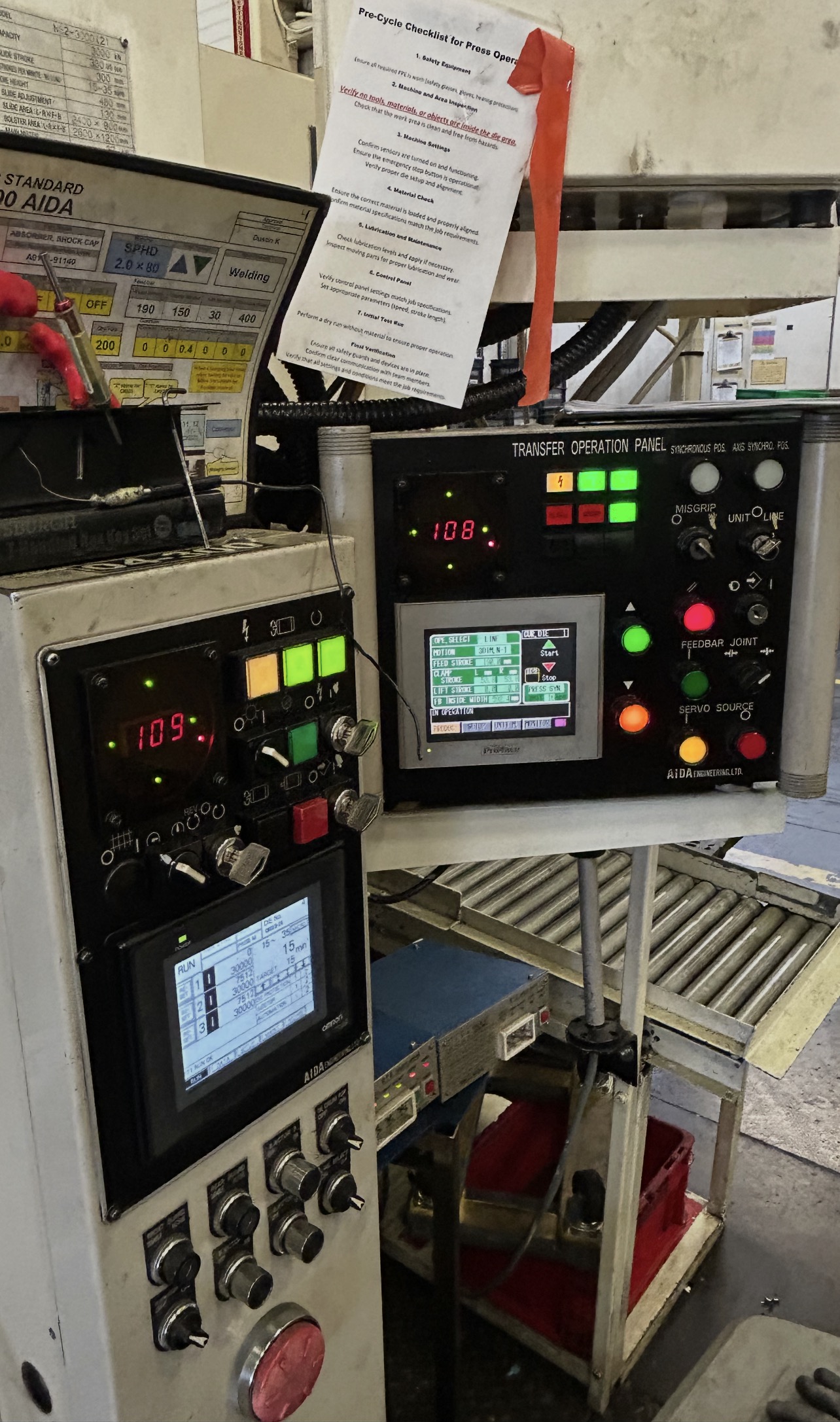 Used 2010 AIDA NS2-3000-2