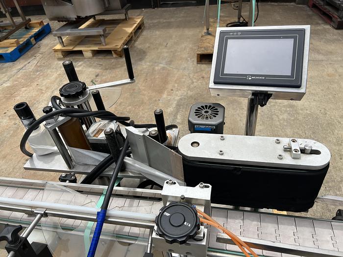 Used Labeler, Pressure Sensitive, American Packaging, Mdl ALM-Twister #S744564