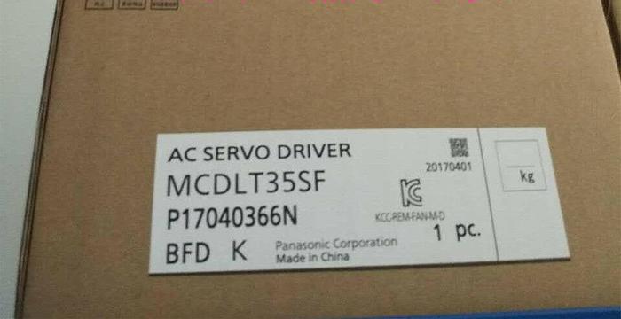 New Panasonic MSMF082L1U2M+MCDLT35SF AC Servo motor drive kits for ...