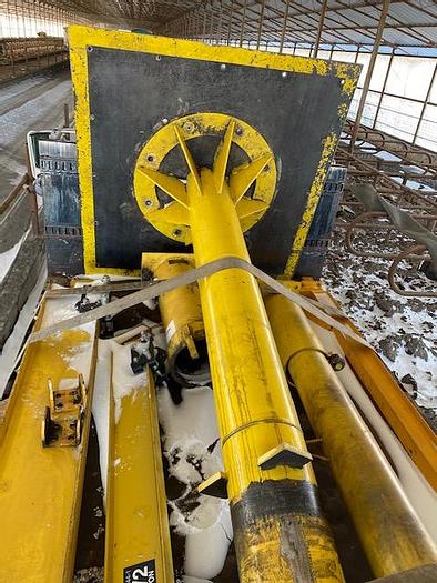 Used 1/3-Ton x 20'-3" Free Standing Jib Crane w/ 1/3-Ton Coffing Hoist
