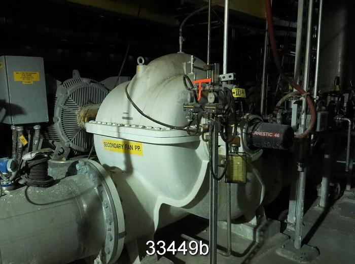 Used Sulzer ZPP52-600 Split Case Pump #33449