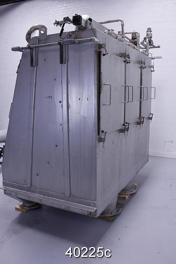 Used Ahlstrom Micra-Screen Triple Bank DSM, Stainless Steel #40225