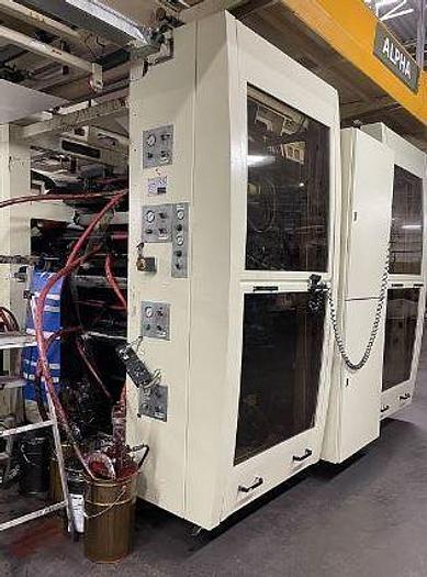 Used 47" (1200mm) WIDE SCHIAVI ALPHA GEARLESS CI PRESS 8 COLOR SOLVENT BASED