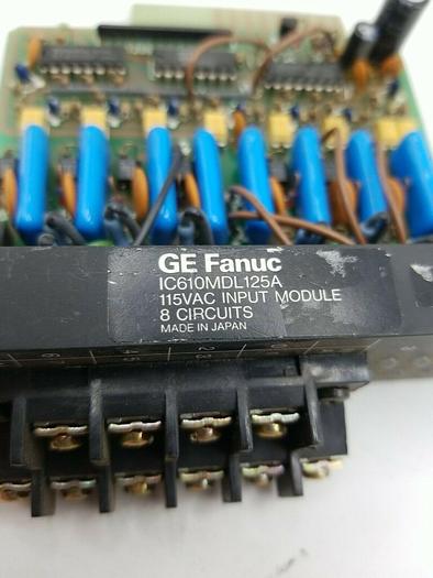 Used GE Fanuc IC610MDL125A Relay Input Module
