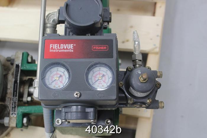 Used Fisher V150 6" Vee Ball Control Valve #40342