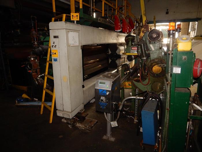 Used 98" (2.54M) TRIM BELOIT FOUNDRINIER PAPER MACHINE 1,050 FPM REF (PM# 1)