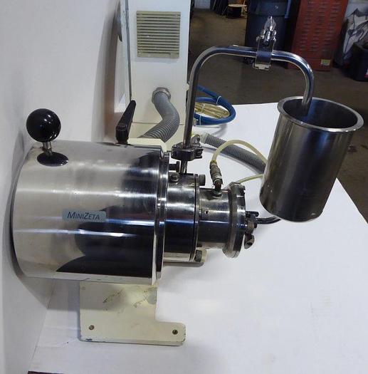 Used NETZSCH MINI-ZETA-03 HORIZONTAL MEDIA MILL (#9679)