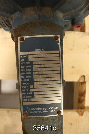 Unused Neles Jamesbury V1SF2B1A00A 1" Steam Control Valve #35641