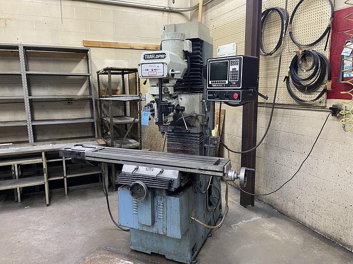 Used SOUTHWEST INDUSTRIES (SWI) "TRAK DPM" 3-AXIS CNC BED-TYPE VERTICAL MILL
