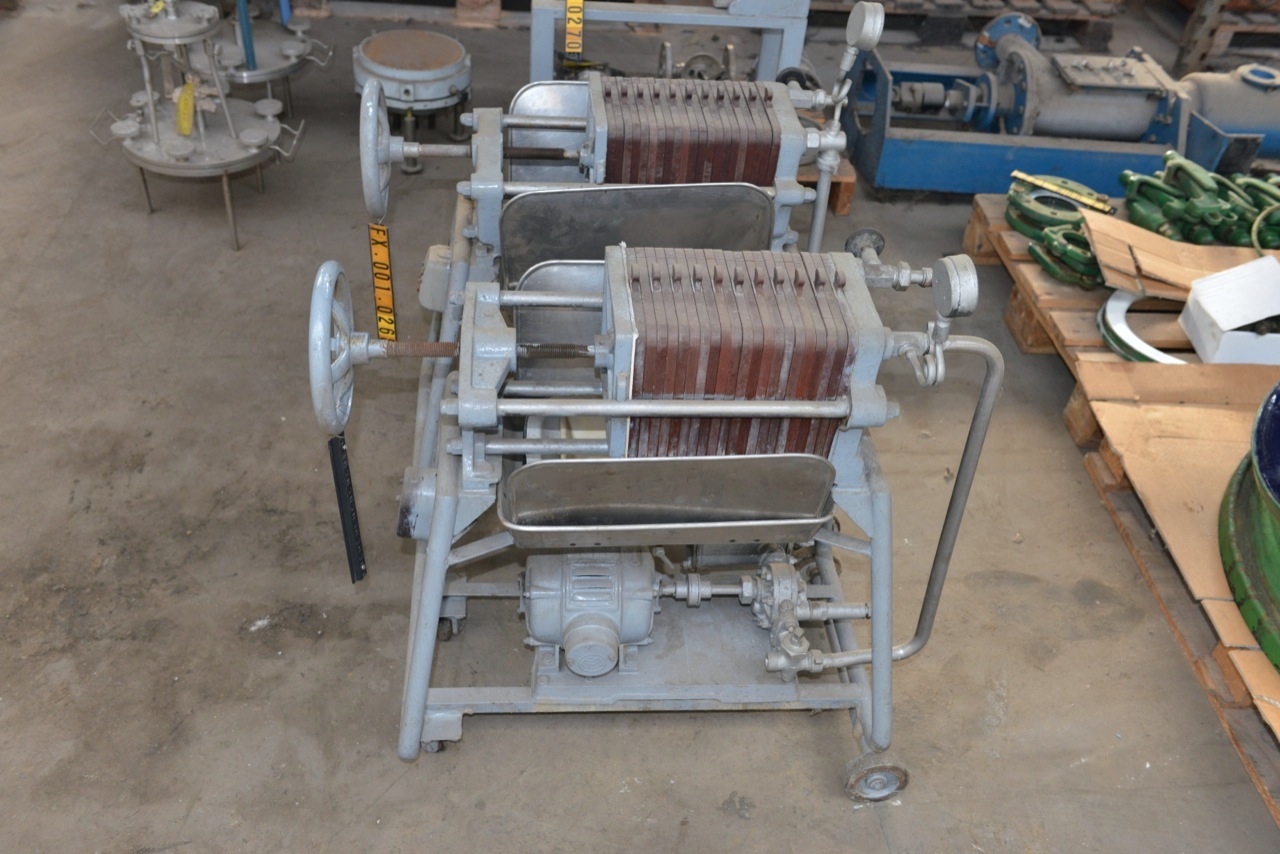 Usato Filtro pressa con piastre in resina