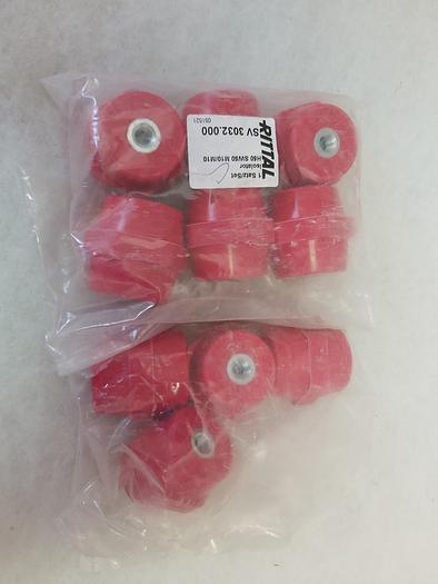 10 unidades de aisladores de soporte, SV 3032.000 Rittal, poliéster, H50. SW50, M10, nuevo