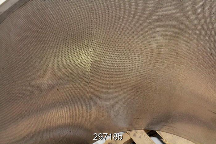 Used Bird 60 Pressure Screen Basket, .062 Holes #29718