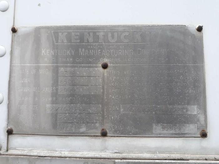 Used 1993 KENTUCKY MOVER BOX