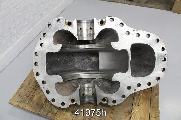 Used Goulds 3415 14x16x18 Split Case Pump, CF8M Casing, 6-Vane SS 17.1875 Impeller #41975