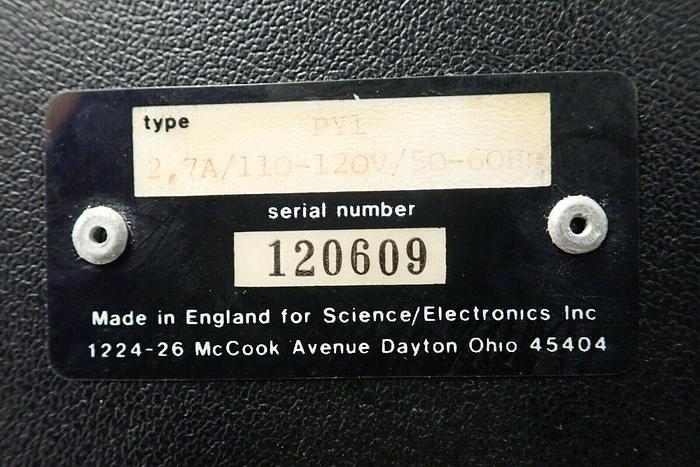 Used Polytherm Type PY1 Laboratory Heated Water Bath