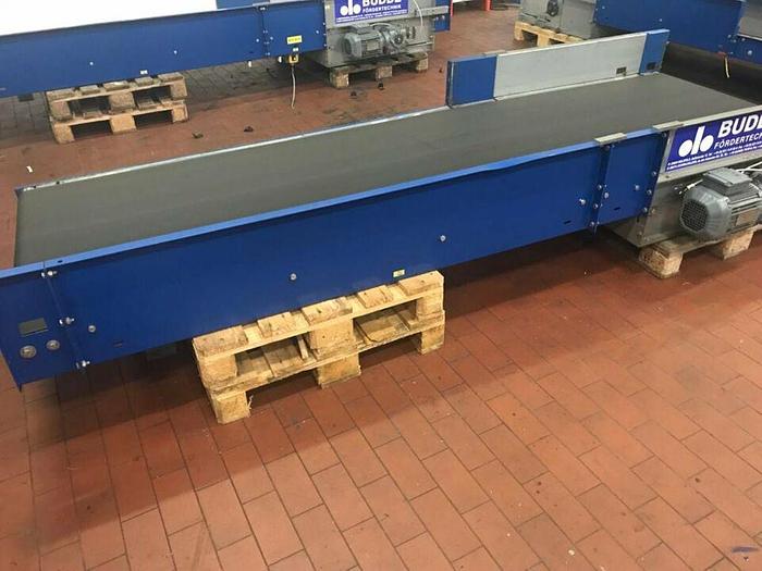 Gebraucht BUDDE Gurtförderer Förderband Gurtband