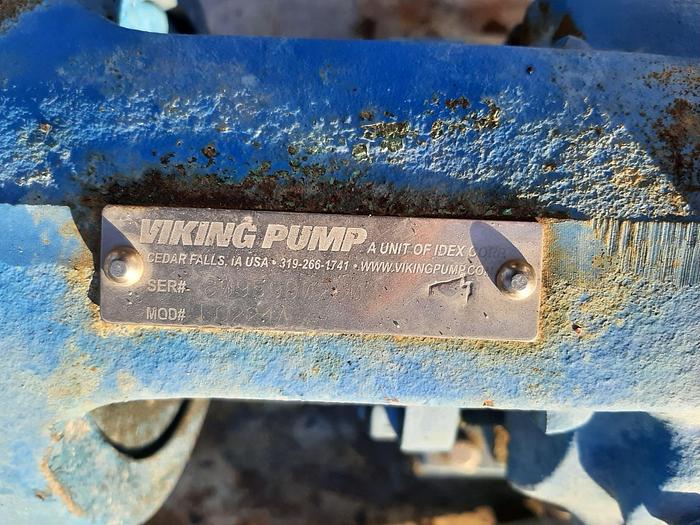 Used Pump, Gear, 15 HP, 4", Viking, Mdl LQ224A #S744937