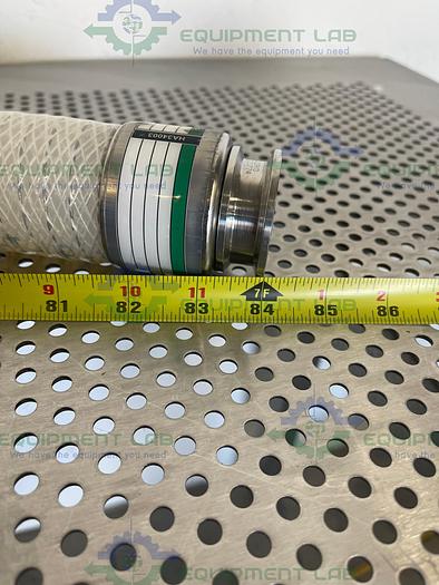 Used Sani-Tech  STHT-WR-1500 84" Wire-Reinforced Hose w/ 1 1/2" Sanitary Fitting