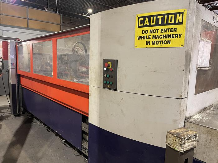 Used 4400 WATT, BYSTRONIC, MODEL BYLASER 4400, 2012, 5' X 10' CNC LASER