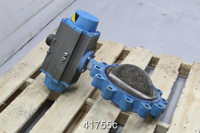 Used FNW 10" Air Operated Butterfly Valve #41755