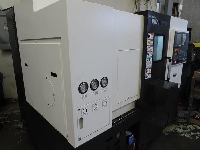 Used 2018 HYUNDAI WIA E200MC CNC Turning Center With Live Tooling ***Low Hours***