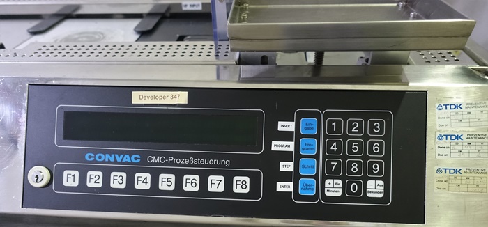 Used Convac Developer