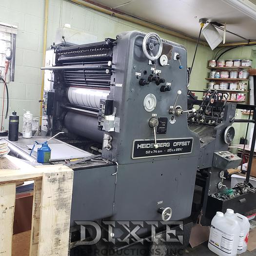 Used Heidelberg SORM