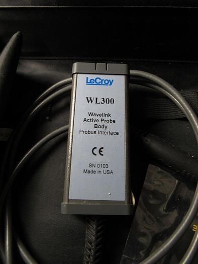 Used LeCroy WL300 Wavelink Active Probe Body Prolink Interface W/ D600ST & D350ST-SP