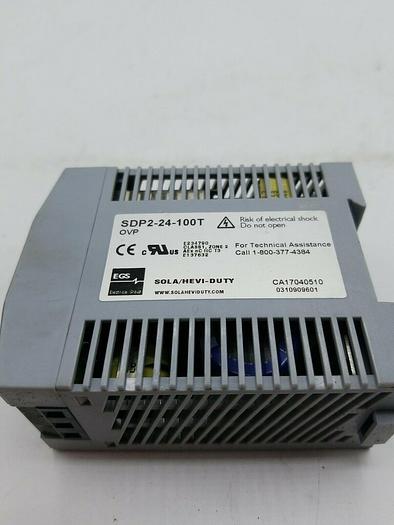 Used SOLA POWER SUPPLY SDP 2-24-100T